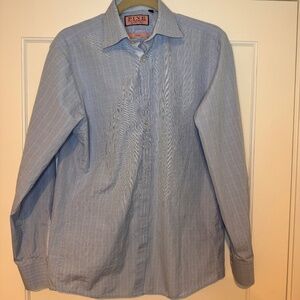 Thomas Pink Blue & White check "Cruise" dress shirt